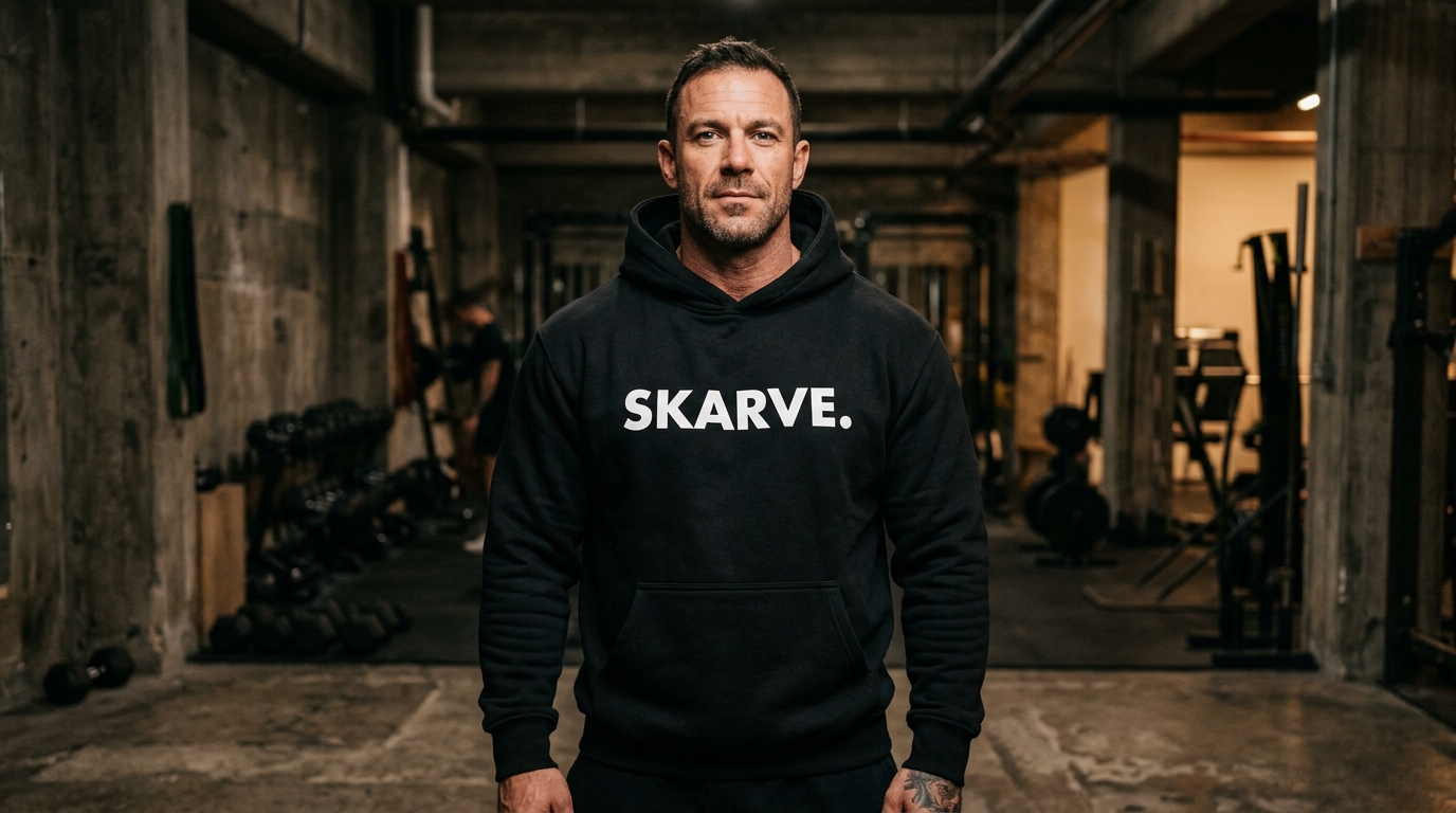 SKARVE. Drop 01 Heavyweight Apparel with Printed SKARVE Brand Chest Logo